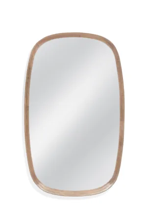 Priscott - Wall Mirror - Brown