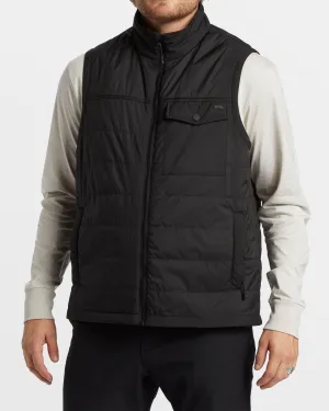 Prism Quilted Vest - Black