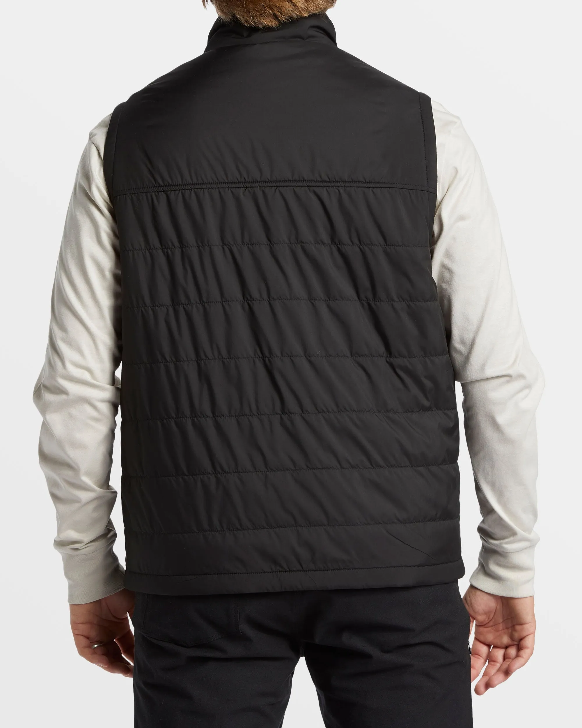 Prism Quilted Vest - Black