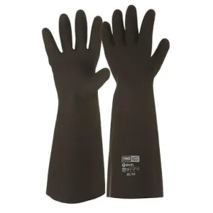 Pro Choice Black-knight Latex Gauntlet Glove Length 45cm X12 - BK