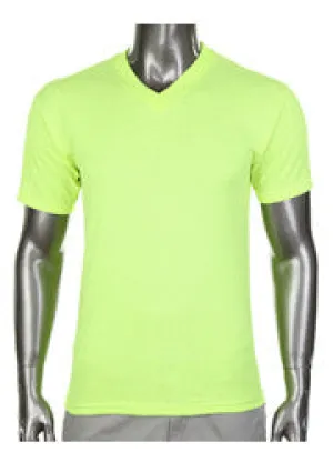 Pro Club Comfort Short Sleeve V-Neck Lime T-Shirt