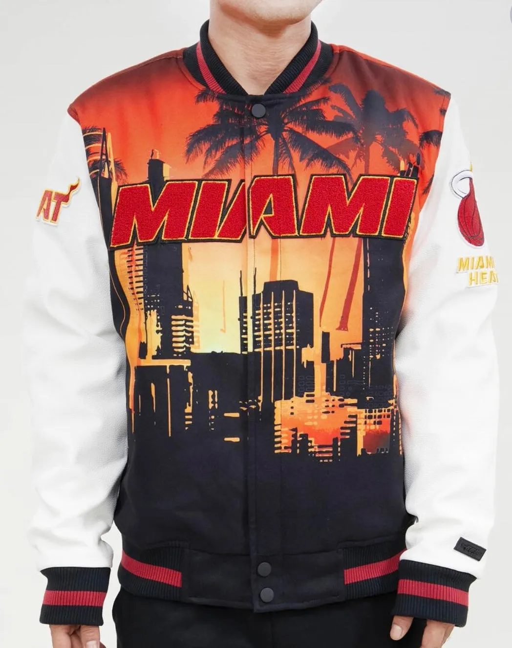 Pro Standard Miami Heat Varsity Jacket