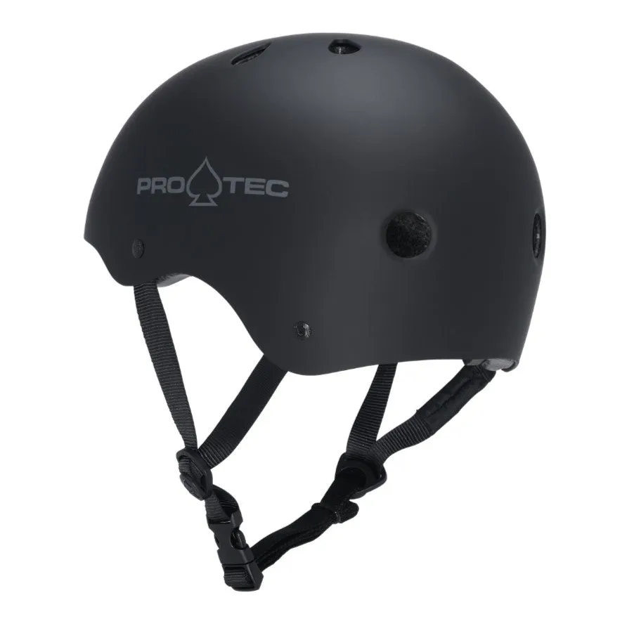 Pro-tec Classic Black Matte Helmet - Certified