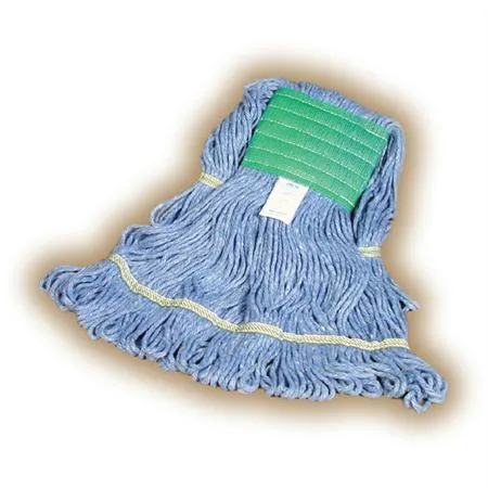 Professional Choice Blue Cotton-Synthetic Blend Wet Mops(Medium)