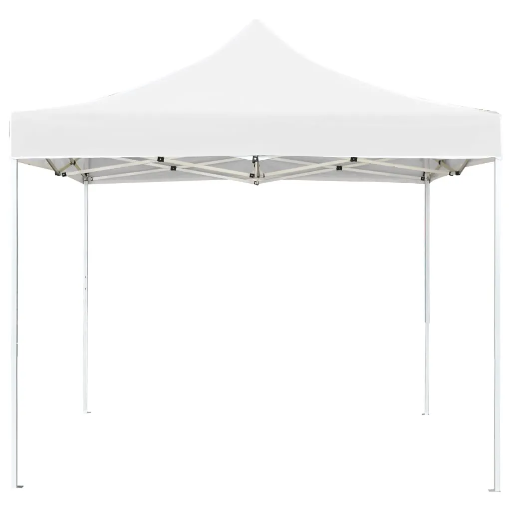 Professional Folding Party Tent Aluminium 2x2 m White