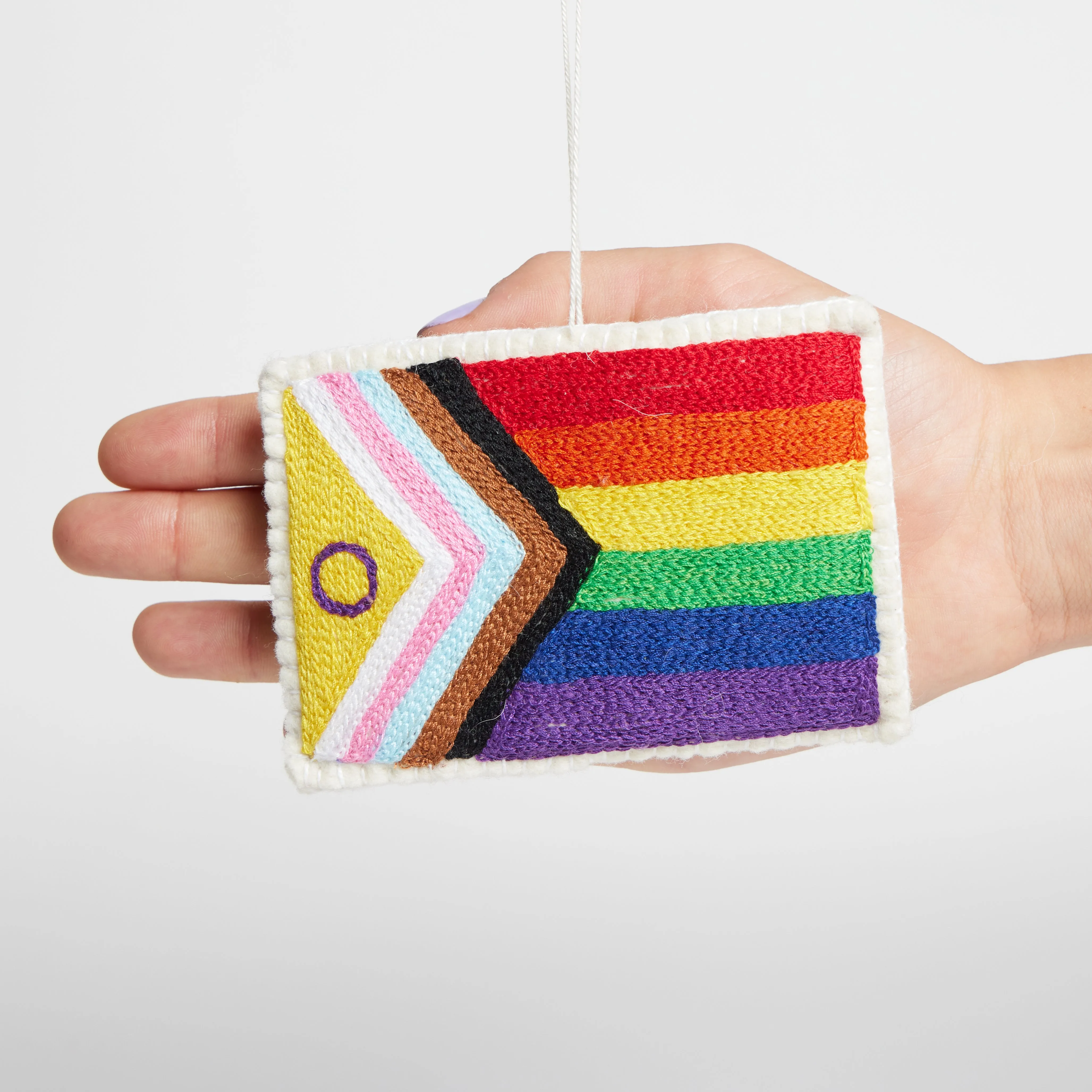 Progress Pride Flag Ornament