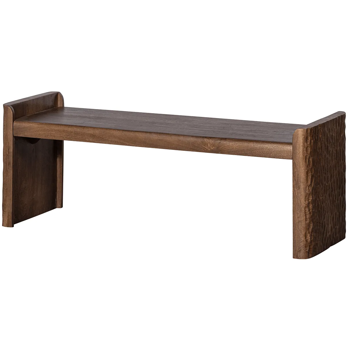 Prop Warm Brown Bench