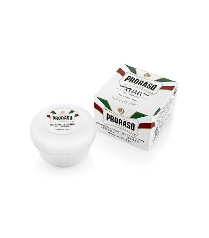 Proraso - Green Tea & Oatmeal Sensitive Shaving Soap, 150ml