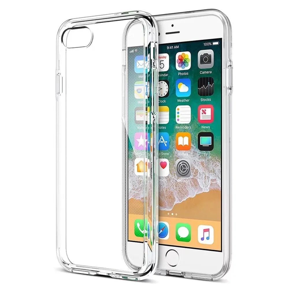 Protective Clear Case for Apple iPhone 8 Plus