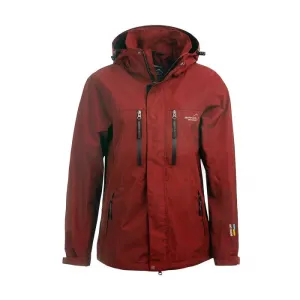 Protective Rain Jacket Men (Dark Red)