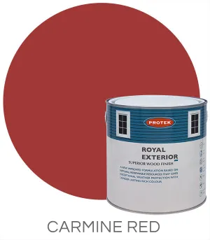 Protek Royal Exterior Finish - Carmine Red