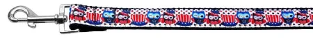 Proud Owls Nylon Dog Leash 3-8 Inch Wide 4ft Long