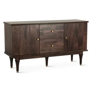 Provence 55" Mango Wood Sideboard in Dark Sienna