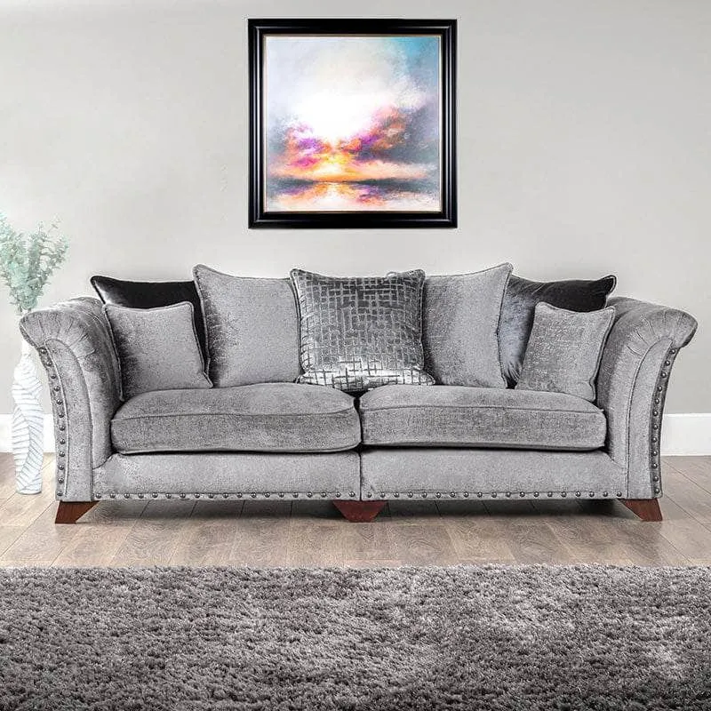 Provence Grey 4 Seat Sofa