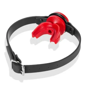 Prowler RED Chomp Gag by Oxballs - Black Red