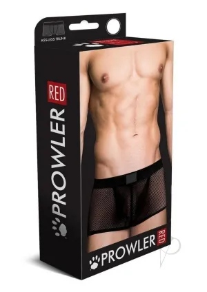 Prowler Red Fishnet Assless Trunk Blk Sm