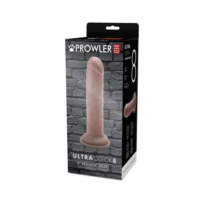 Prowler RED Ultra Cock 8 Dildo - Caramel