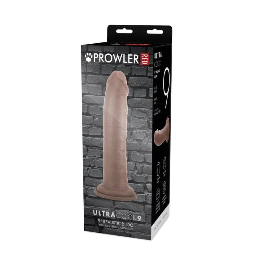 Prowler RED Ultra Cock 9 Dildo - Caramel