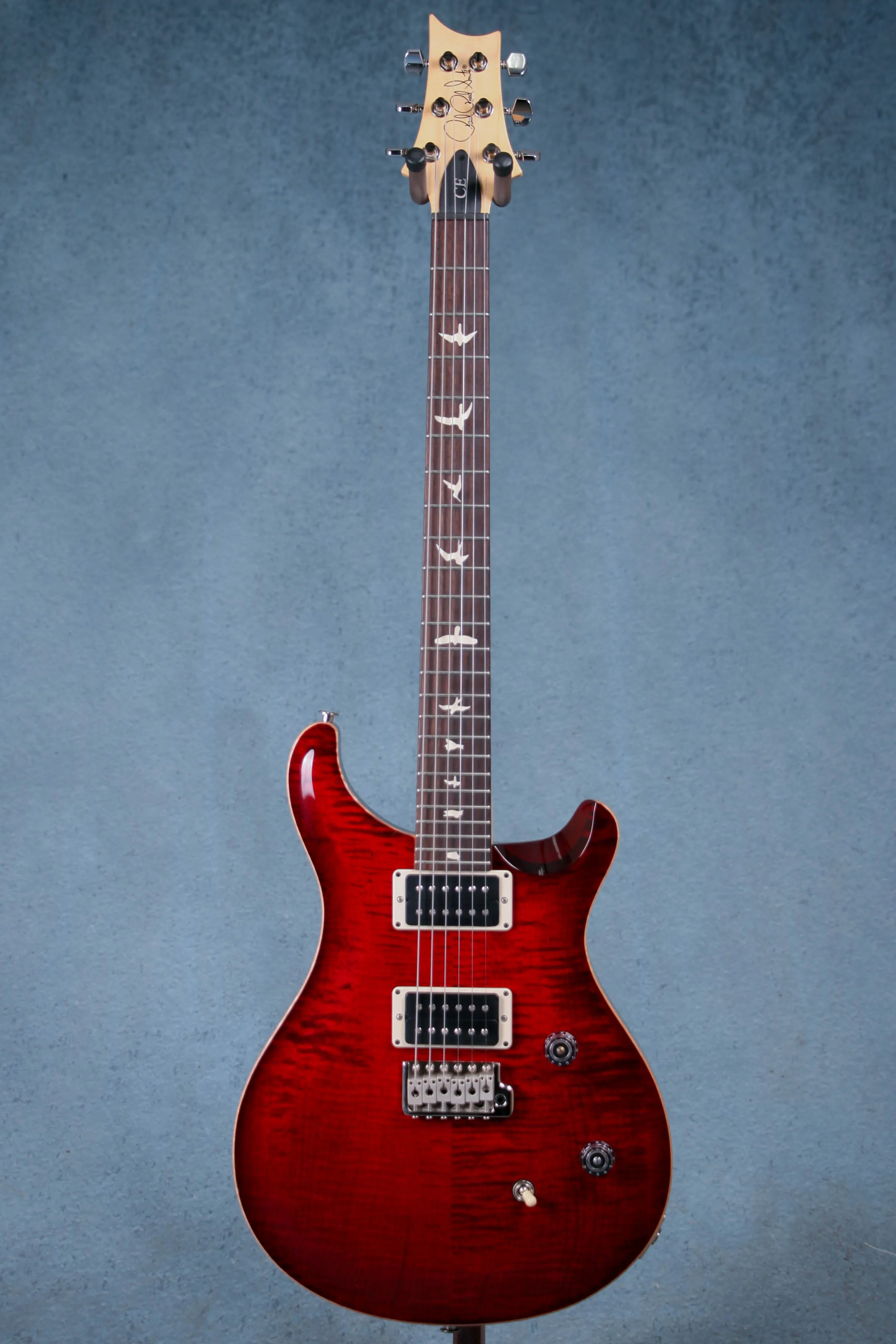 PRS CE24 Electric Guitar - Fire Red Burst - 0379086