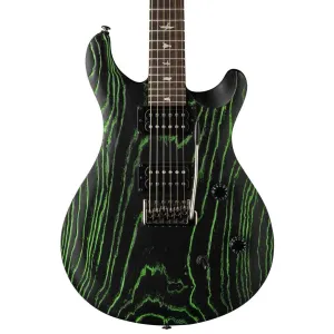 PRS Limited Edition SE CE24 Swamp Ash Sandblasted Electric Guitar - Sandblasted Green