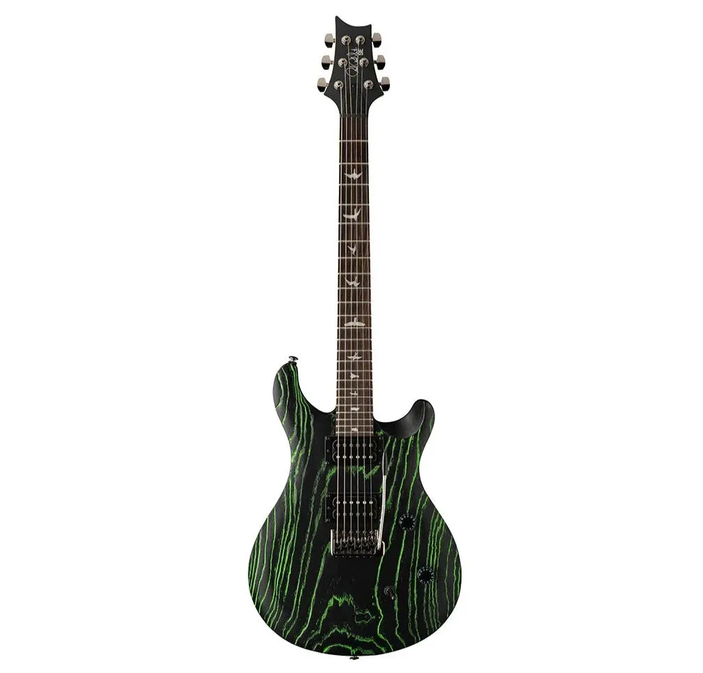 PRS Limited Edition SE CE24 Swamp Ash Sandblasted Electric Guitar - Sandblasted Green