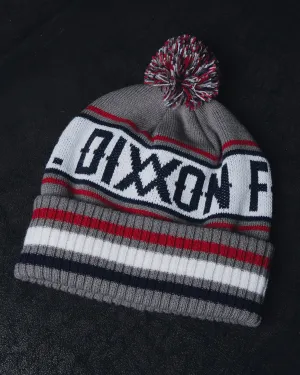 Puff Ball Beanie - Gray