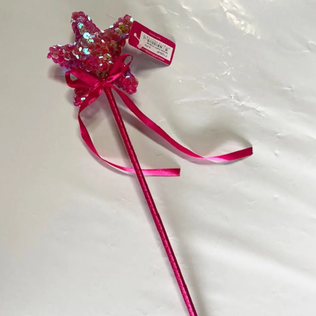 Puffy Fairy Star Wand x 6