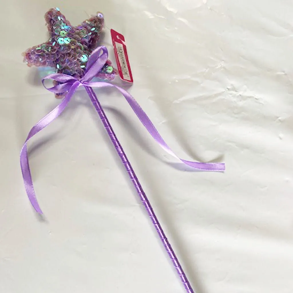 Puffy Fairy Star Wand x 6