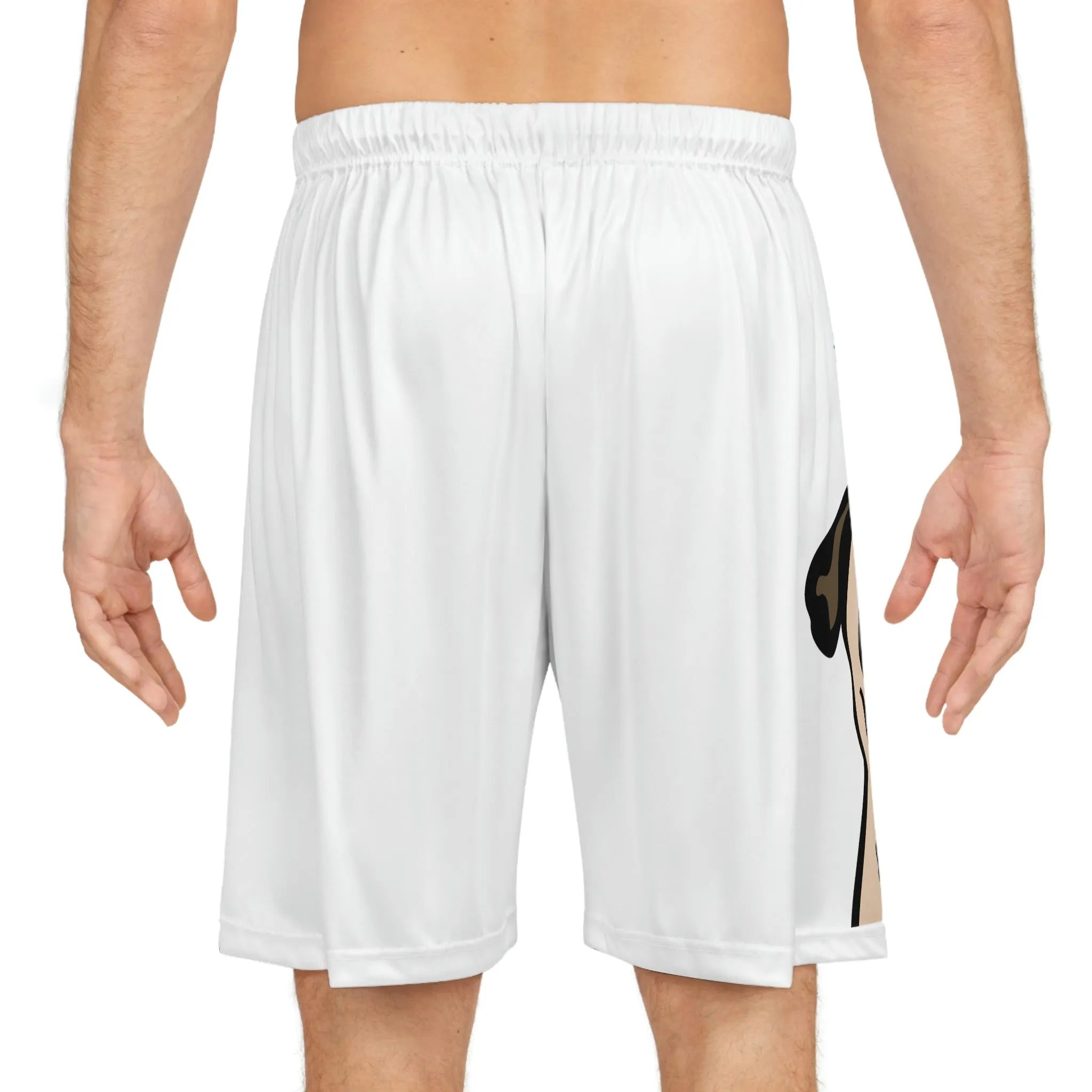 Pug Therapist POD Basketball Shorts (AOP)