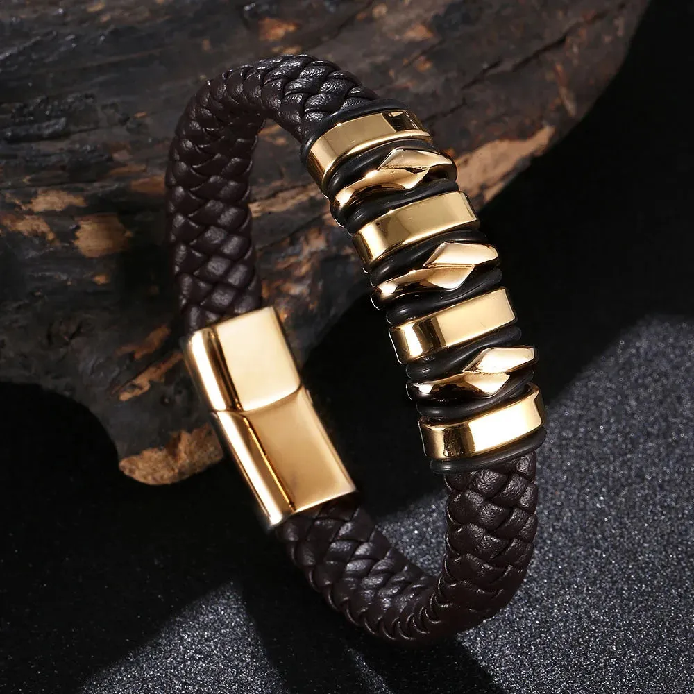 Pulsera de hombre de acero inoxidable.