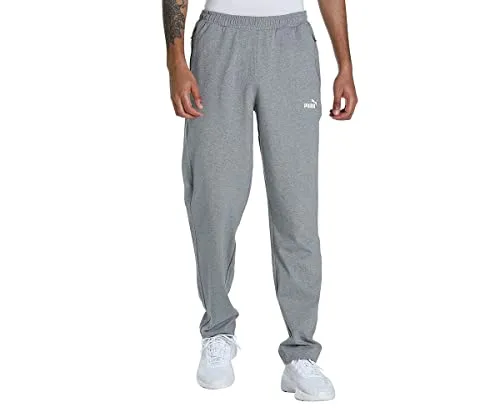 Puma Men's Regular Track Pants (84932398_Medium Gray Heather_L)