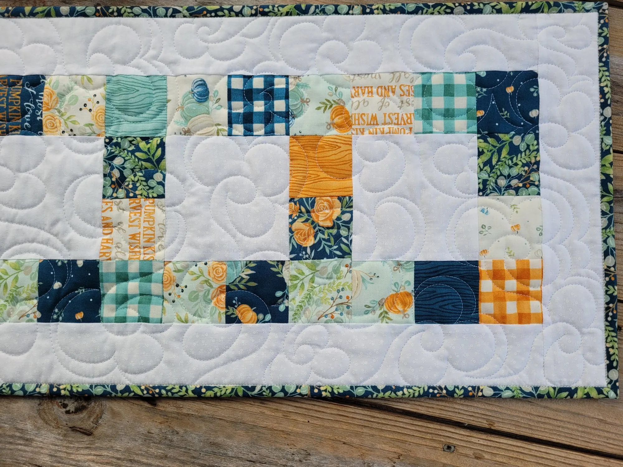 Pumpkin Harvest Table Runner