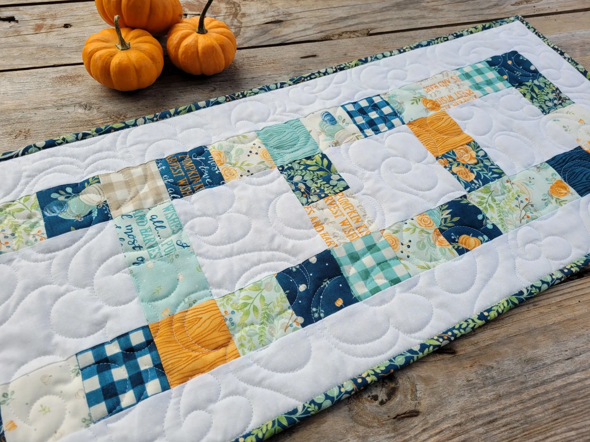 Pumpkin Harvest Table Runner