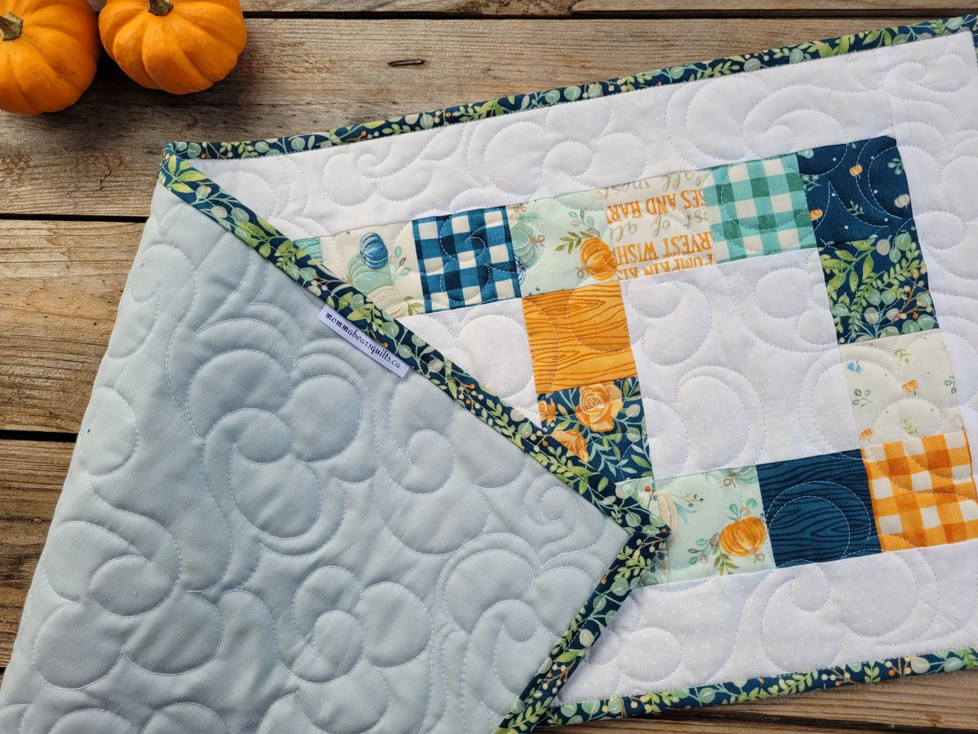 Pumpkin Harvest Table Runner