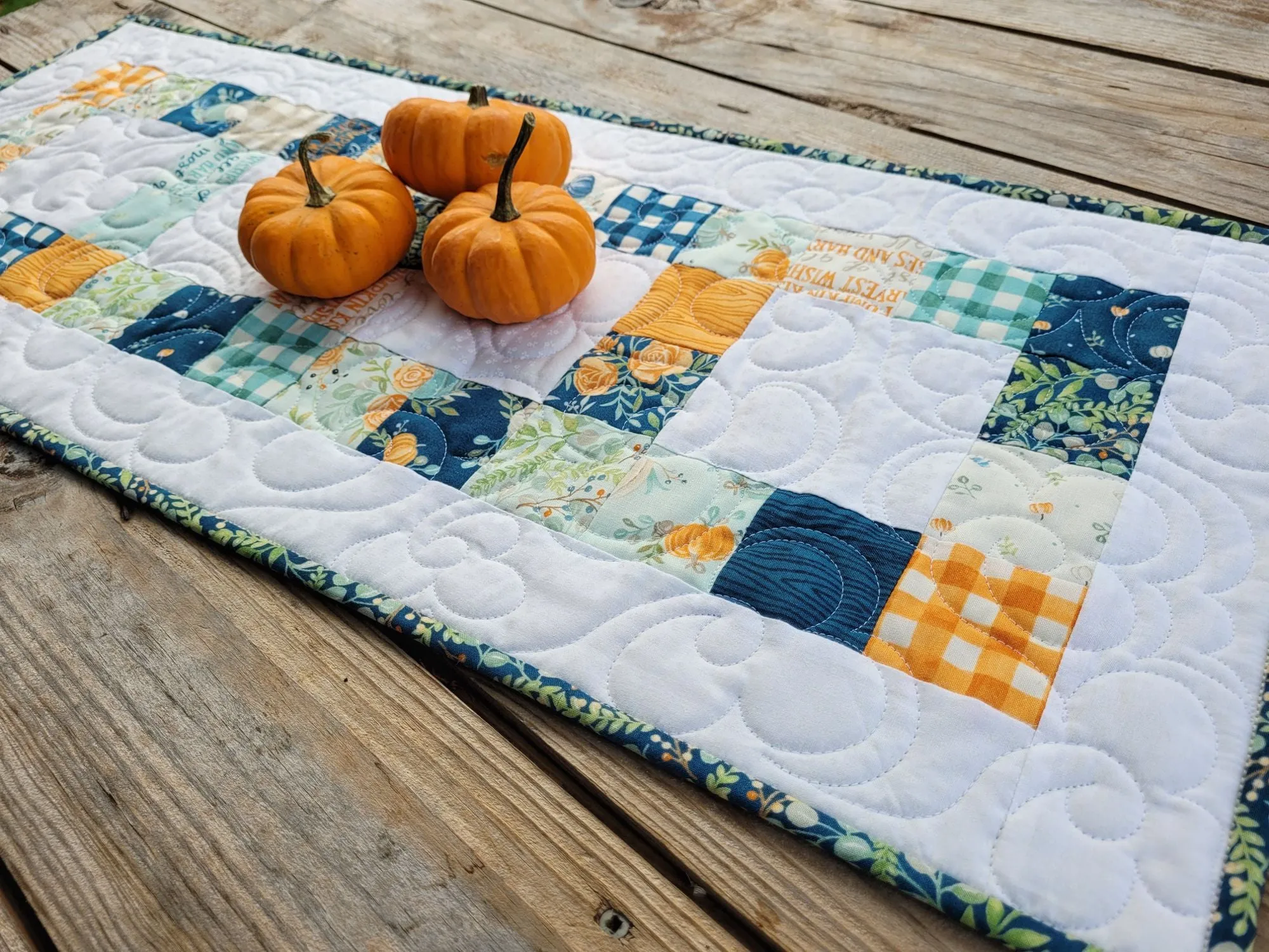 Pumpkin Harvest Table Runner