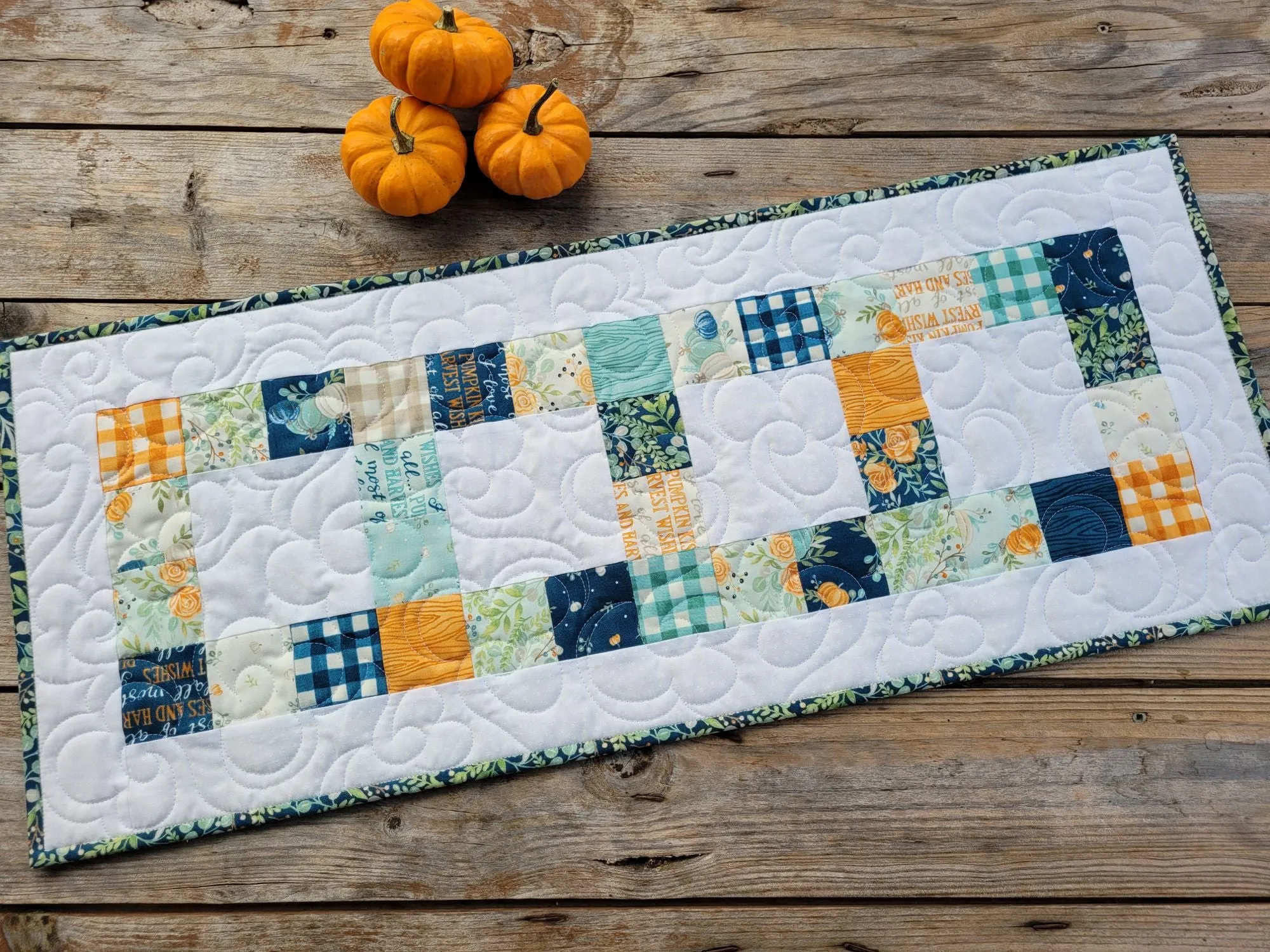 Pumpkin Harvest Table Runner