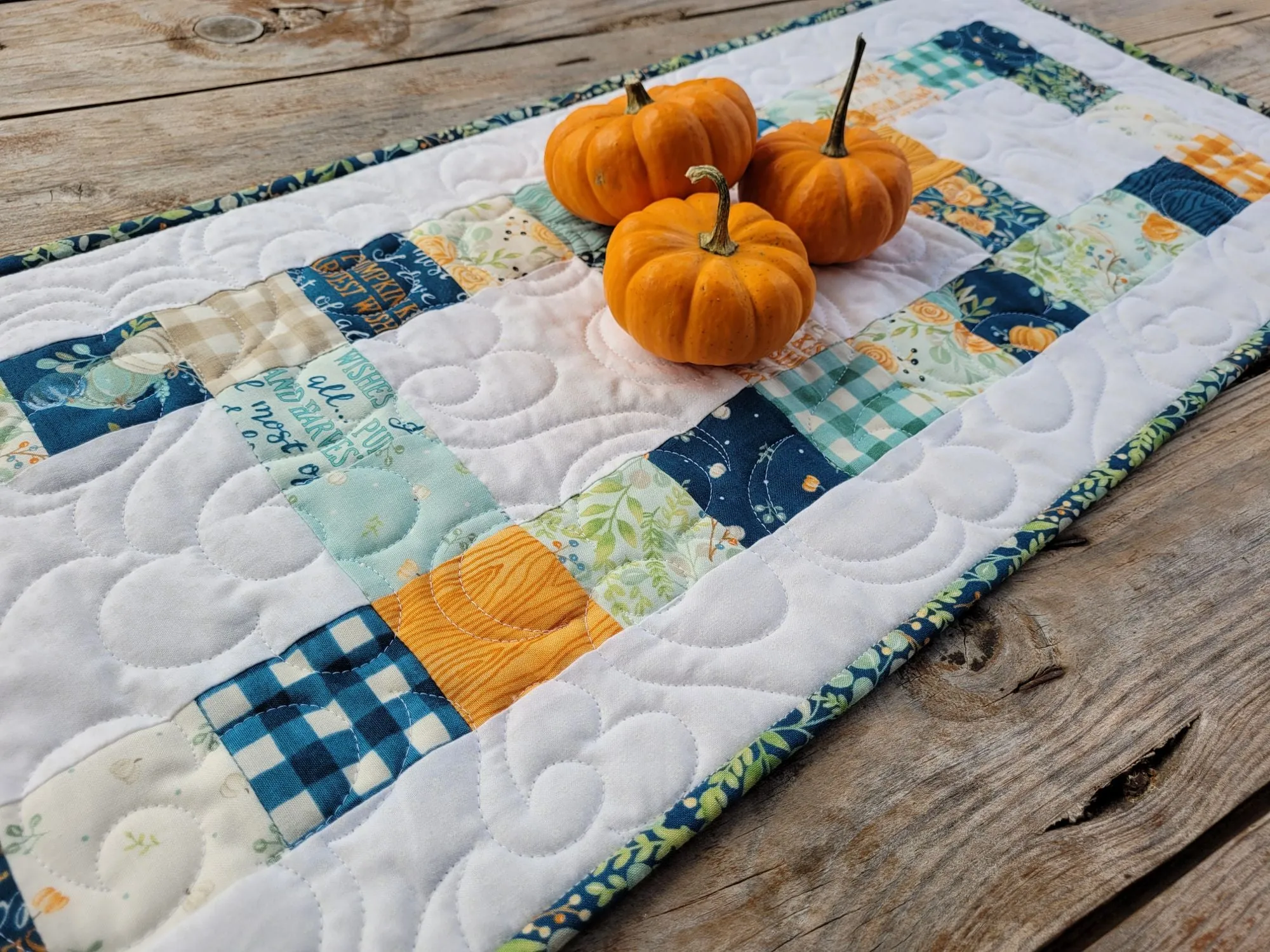 Pumpkin Harvest Table Runner