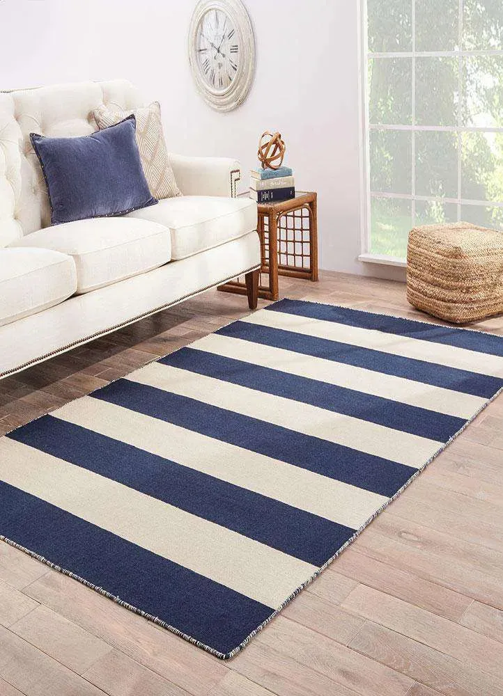 Pura Vida PV34 Blue/White Rug