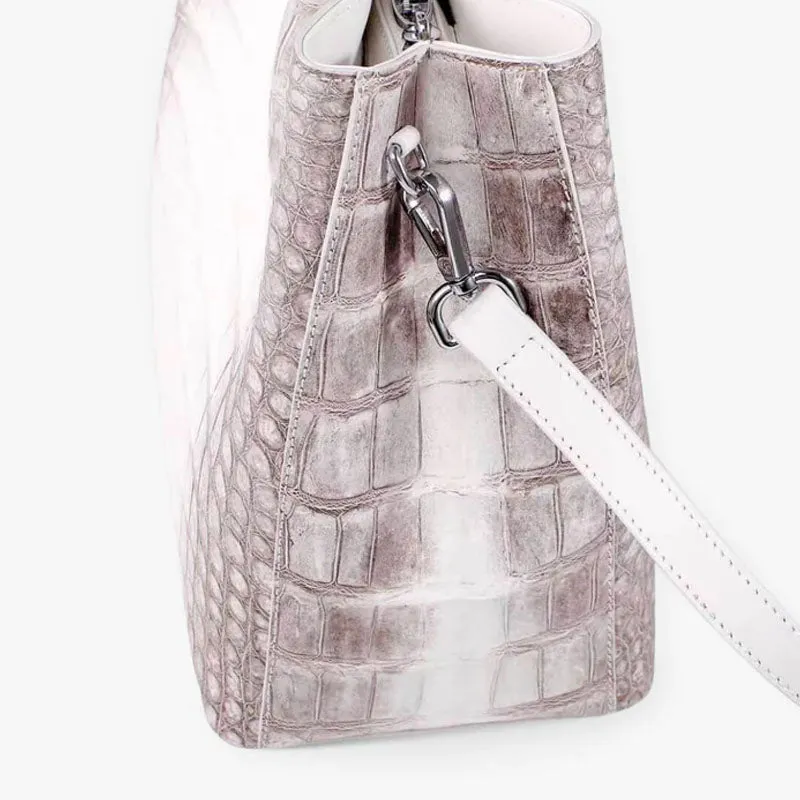 Purchase Best High Quality Crocodile White Leather Purse