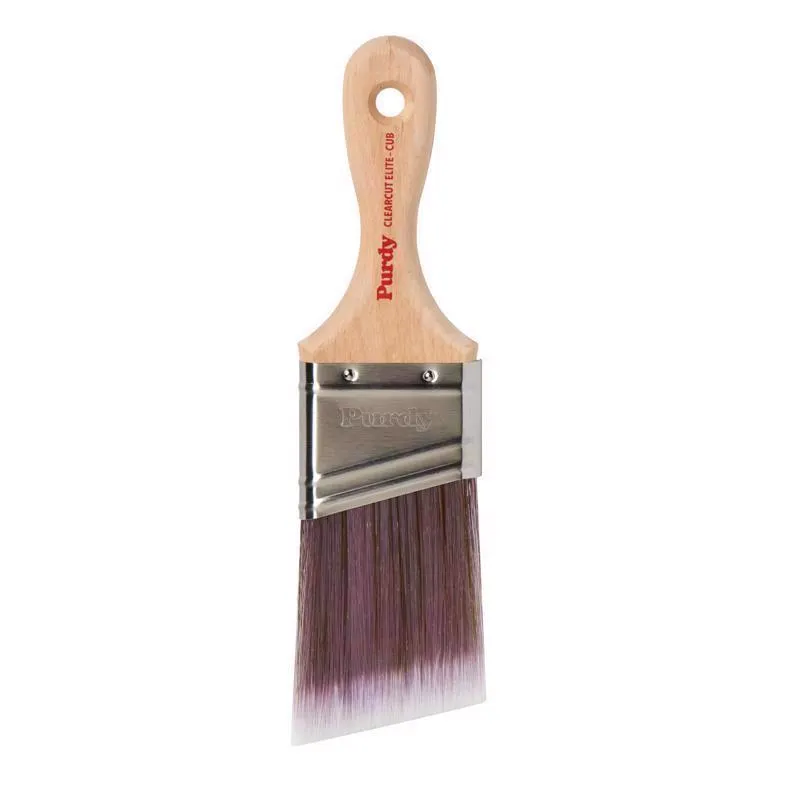 Purdy Clearcut Elite Cub 2 in. Ultra Stiff Angle Trim Paint Brush