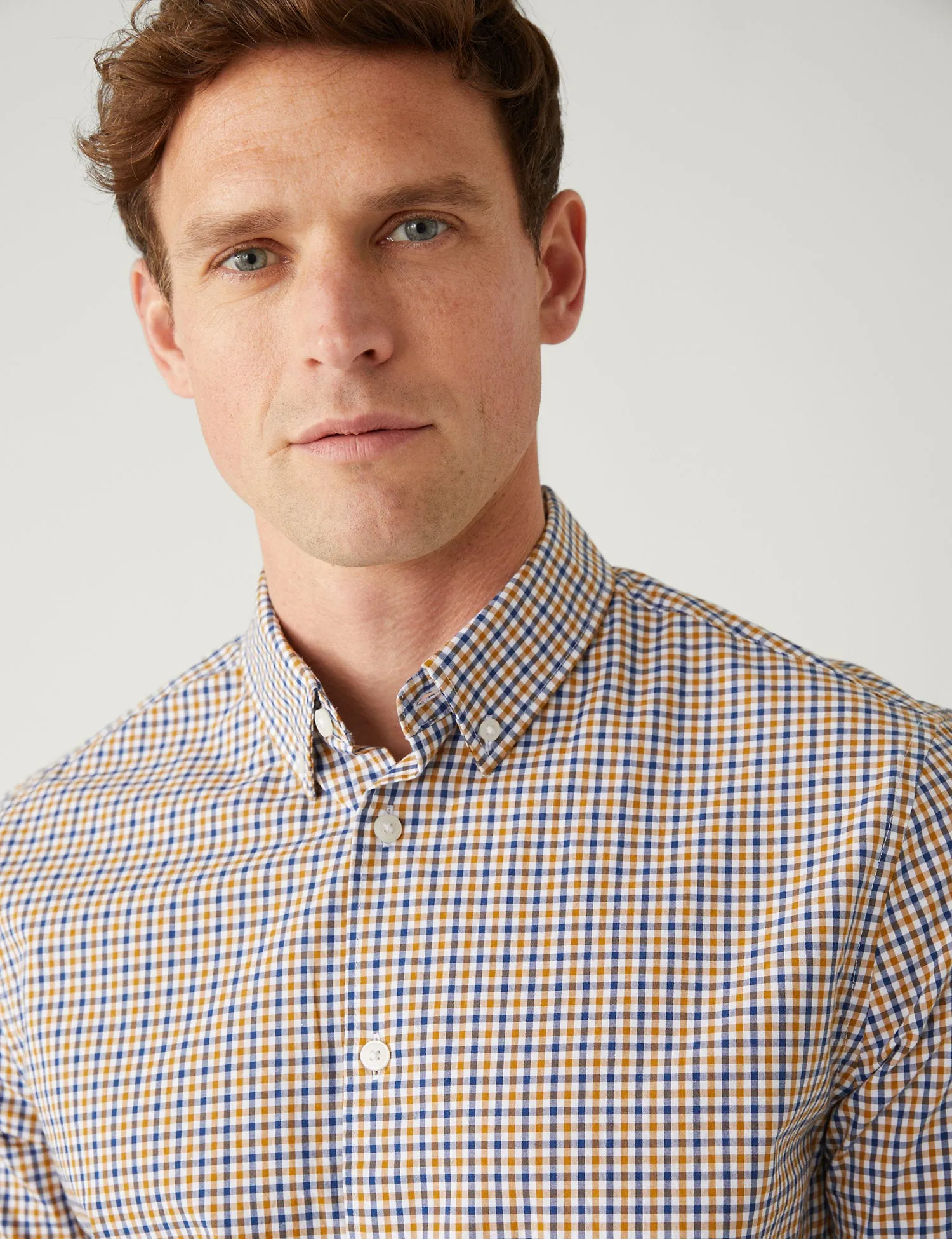 Pure Cotton Gingham Shirt