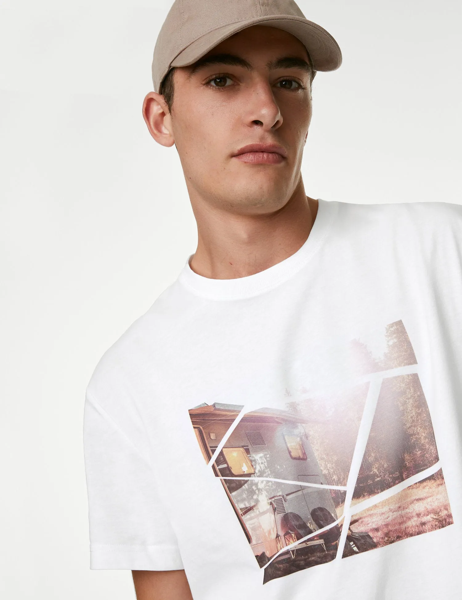 Pure Cotton Graphic T-Shirt