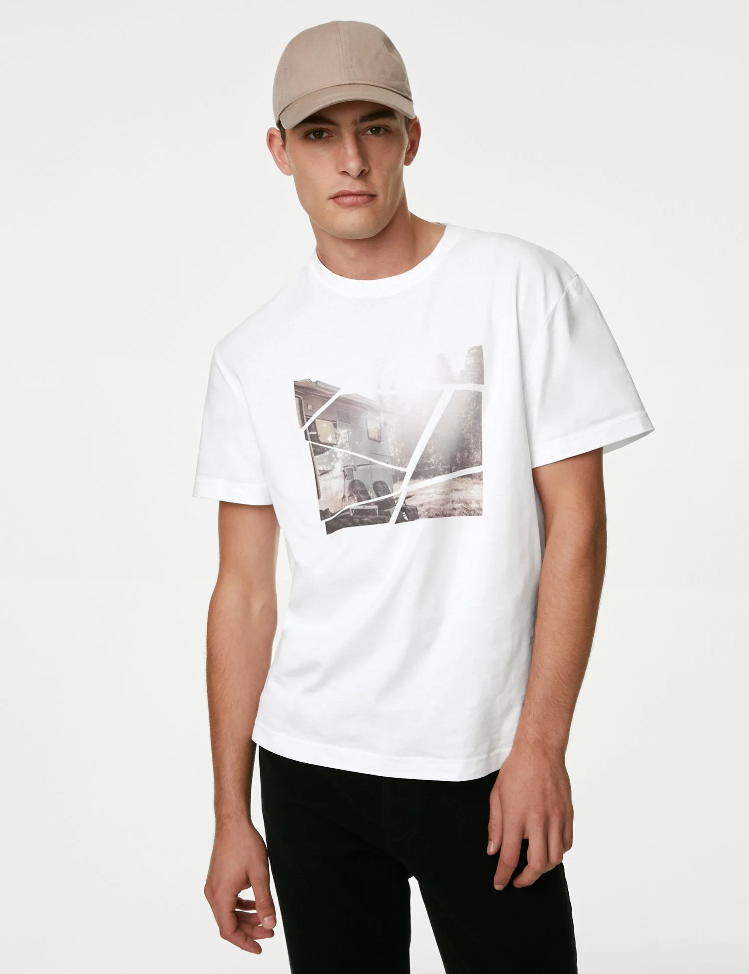 Pure Cotton Graphic T-Shirt