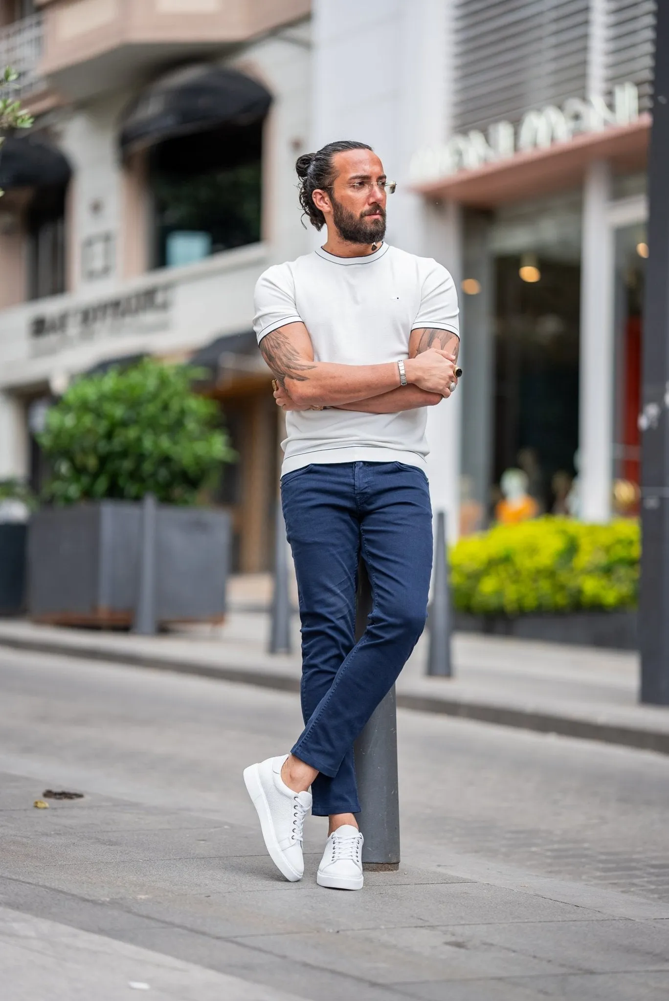 Pure Elegance White T-Shirt