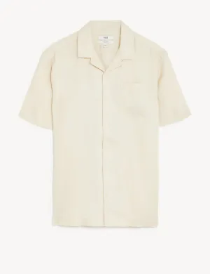 Pure Linen Revere shirt