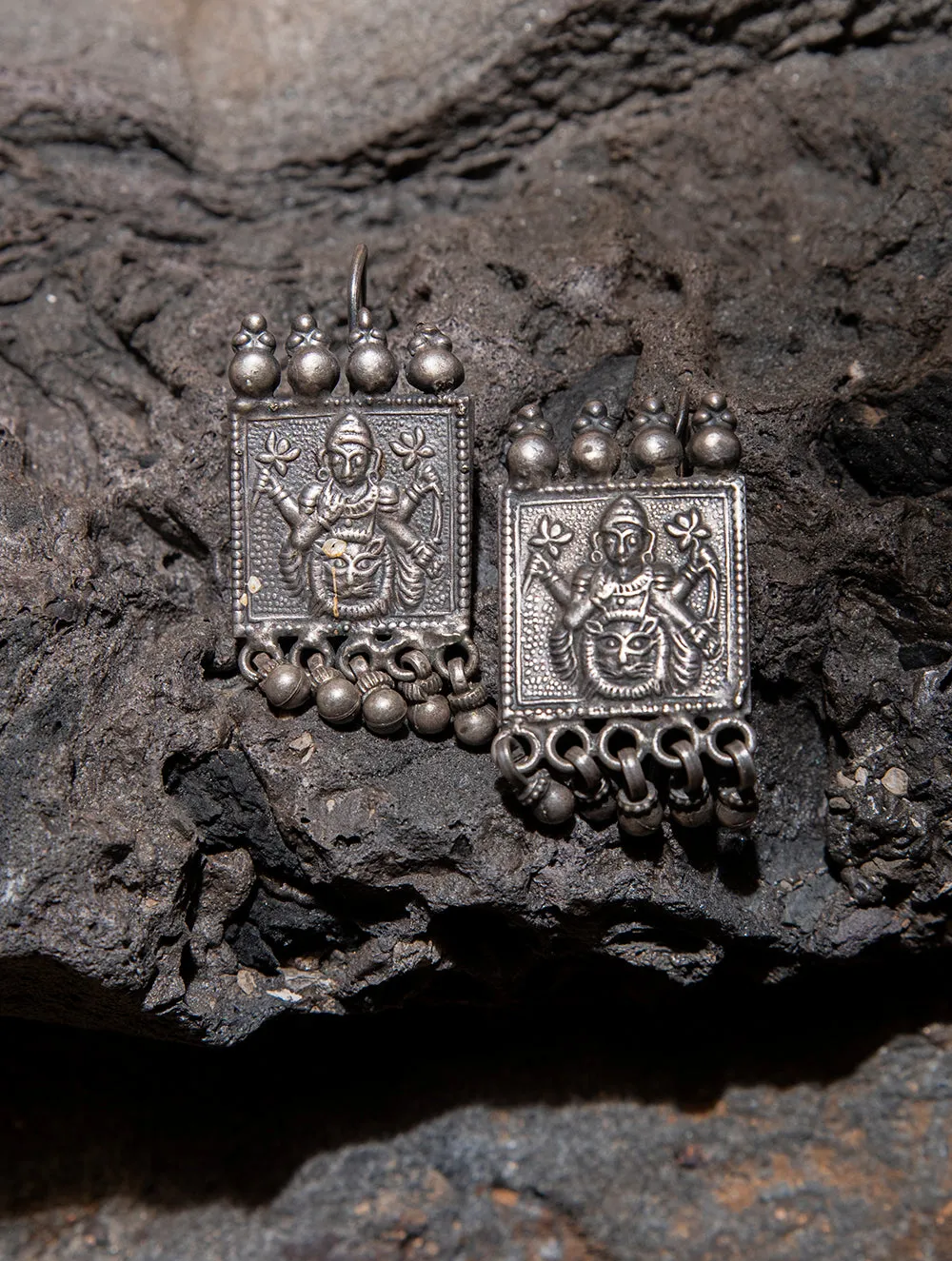 Pure Silver Earrings - Devi