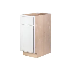 Pure White 15" Base Cabinet