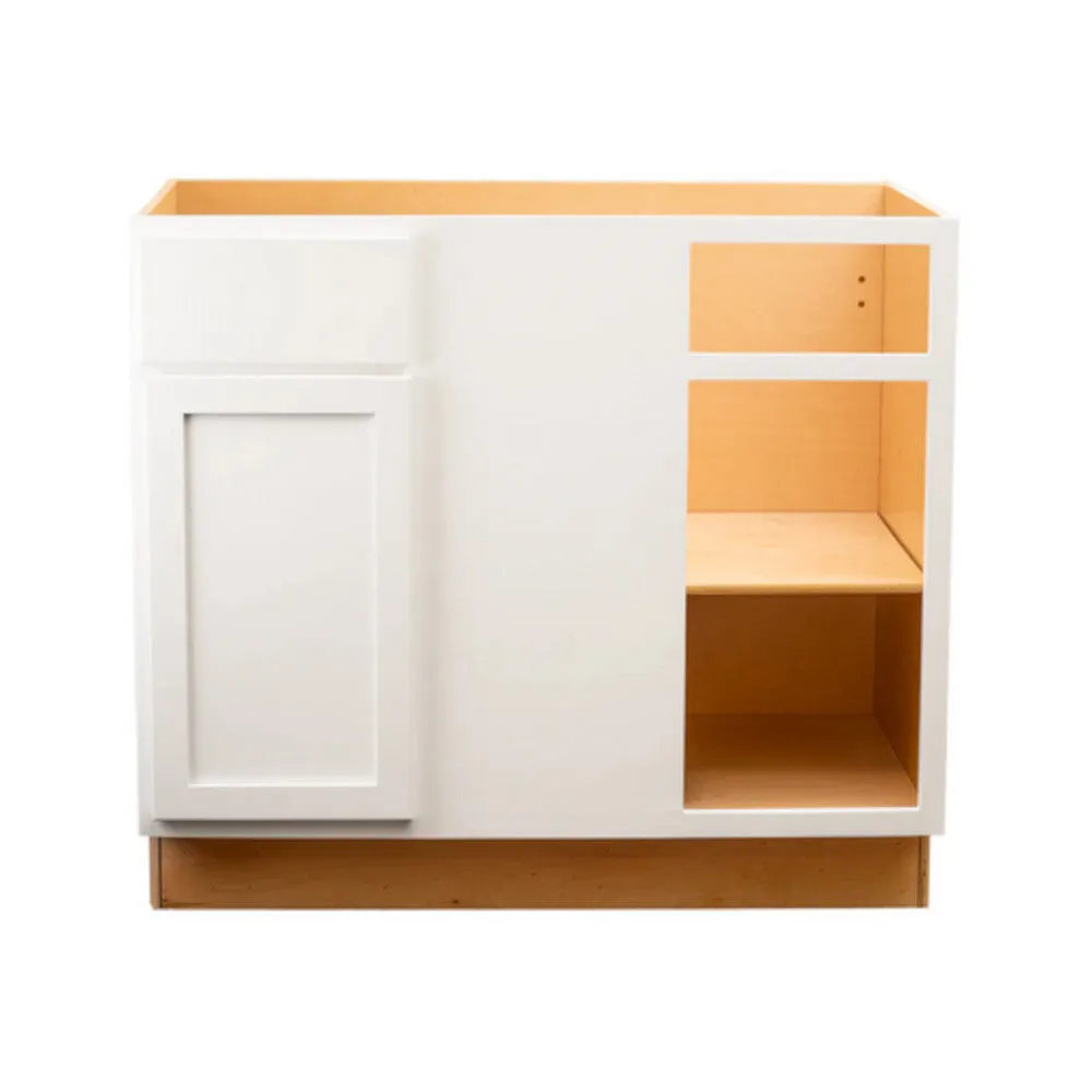 Pure White 42" Blind Corner Base Cabinet