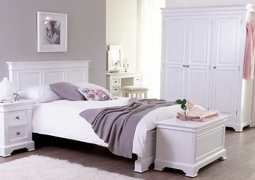 Pure White Bed