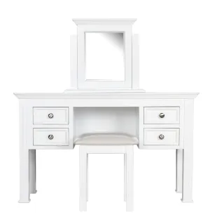 Pure White Dressing Table set